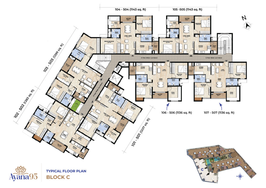 TYPICAL FLOOR PLAN
