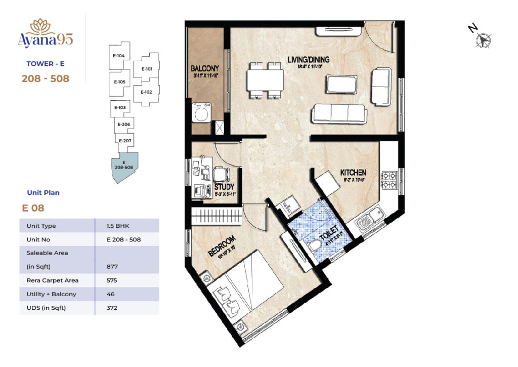 TOWER - E (208 - 508)